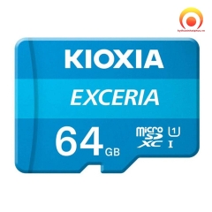 Thẻ nhớ 64GB MicroSDXC KIOXIA tốc độ 100MB/s Class 10 + Adapter