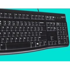 Bàn phím Logitech K120 - Có dây, cổng USB